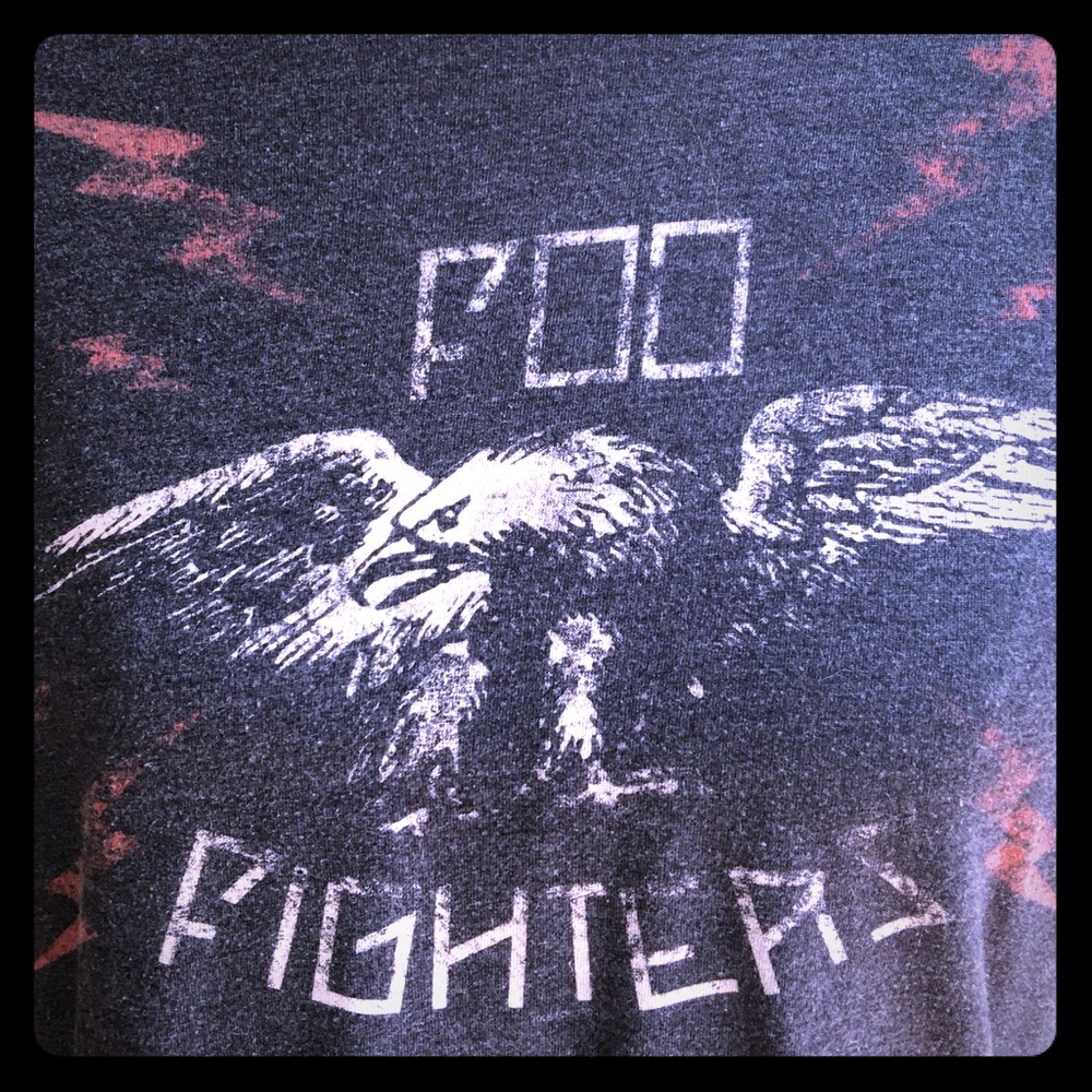 Gray Foo Fighters T-Shirt
